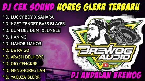 Dj Cek Sound Horeg Glerr Full Album Terbaru 2023 Dj Andalan Brewog