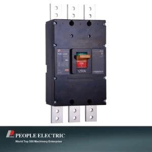 Moulded Case Circuit Breaker MCCB Of Rdm1 1250m 3p MCCB And Mouled