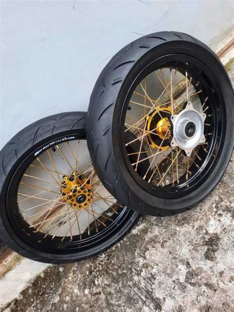 Roda Set Ban Set Supermoto Crf L Ukuran Harga Pelajar