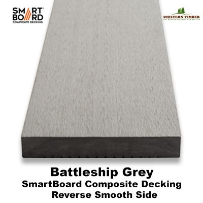 Smartboard Battleship Grey Composite Deck Board M Chiltern Timber