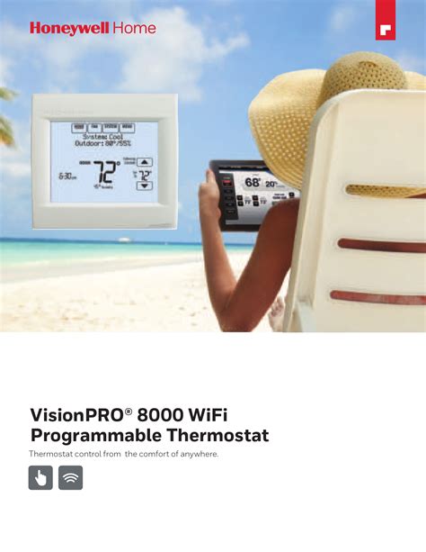 VisionPRO® 8000 WiFi Programmable Thermostat | Control from Anywhere