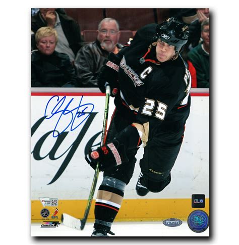 Chris Pronger Anaheim Ducks Autographed Shooting 8x10 Photo | CoJo ...