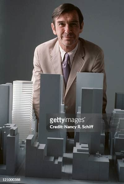 American Architect Edward Larrabee Barnes January 1981 News Photo