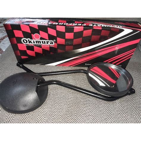 TMX155 ROUND SIDE MIRROR SET OKIMURA Shopee Philippines