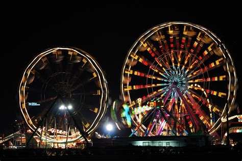 Ferris Wheels Two Ferris Wheels At The 2009 Maryland State