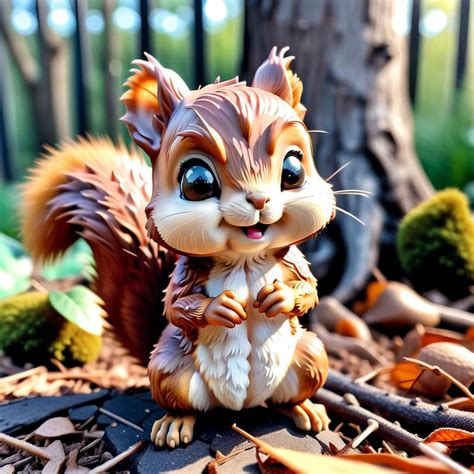 Adorable Squirrel 🐿️ Ai Generated Artwork Nightcafe Creator