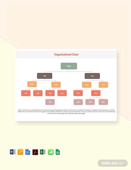 Free Organizational Chart Examples - 20+ PDF, Word | Examples