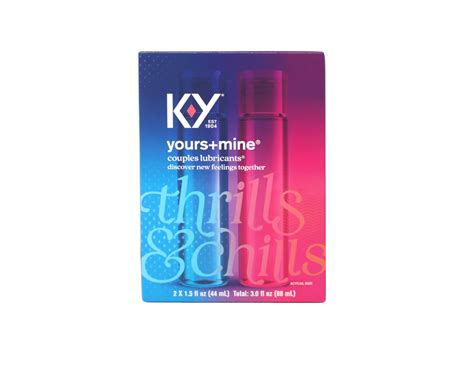 K Y Yours Mine Couples Lubricants Oz Pack Of Walmart