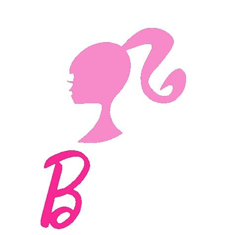 Barbie Doll Pink Sticker