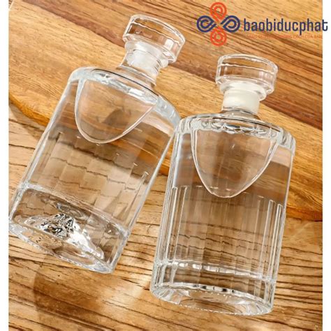 Chai thủy tinh cao cấp đựng rượu Hibiki 500ml - Bao bì Đức Phát