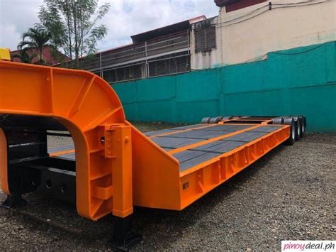 Lowbed Trailer Tons Loading Capacity Quezon Philippines Buy