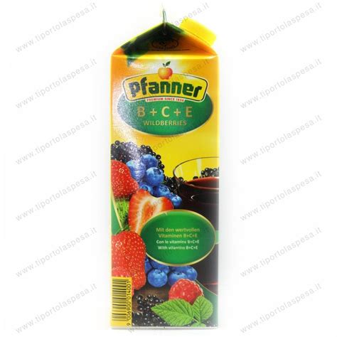 Succo Bce Frutti Di Bosco Pfanner Lt Tiportolaspesa It