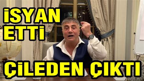 Sedat Peker çileden çıktı YouTube