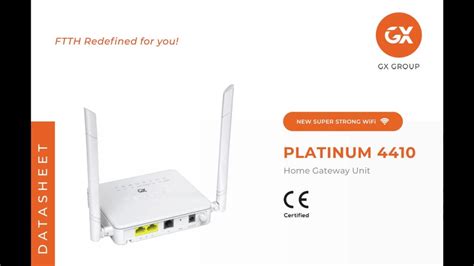 Genexis Platinum Voice Wifi Wireless Router At Piece