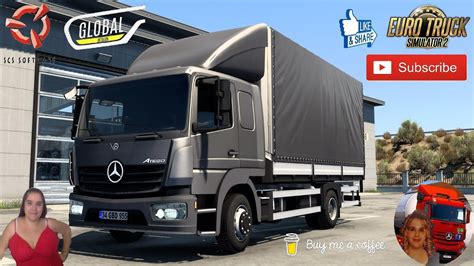 Euro Truck Simulator Mercedes Benz Atego By Global Design