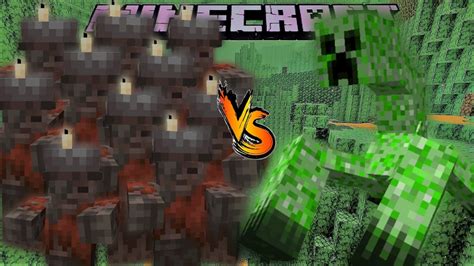 10 Bouldering Zombies Vs Mutant Creeper ボルダリングゾンビ10体 Vs ミュータントクリーパー