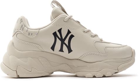 MLB Unisex Big Ball Chunky Classic Monogram Shoes NY Yankees Black