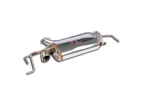 Best Exhaust - Supersprint VW Golf mk4 R32 rear exhaust with split oval ...