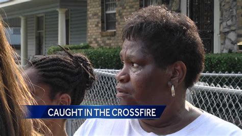 Gunfire Erupts As Wvtm Reporter Interviews Mom Of Murdered Son