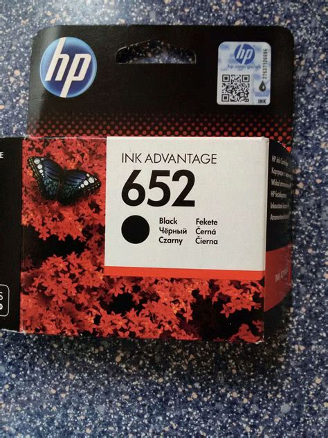 Картридж HP F6V25AE № 652 черный для Deskjet Ink Advantage 1115/2135 ...