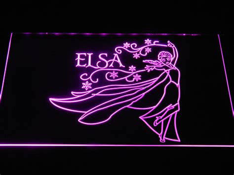 Frozen Elsa LED Neon Sign | SafeSpecial