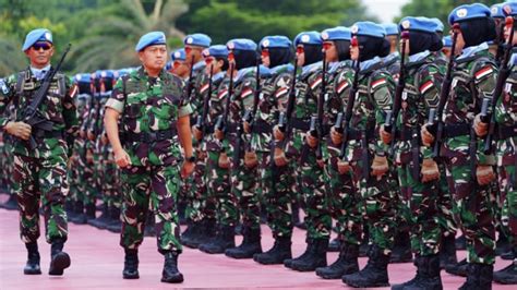 Sukses Jalankan Misi Perdamaian Di Kongo Prajurit Tni