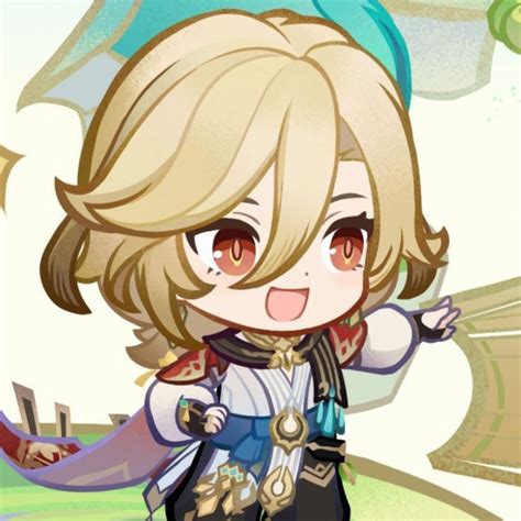 Kaveh Blonde Guys Cute Chibi Pretty Baby