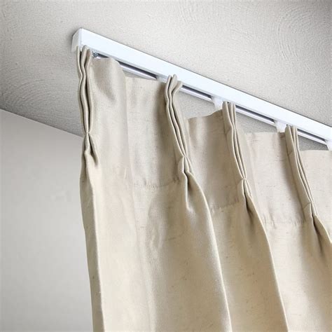 Aluminium White Ceiling Mounted Hospital Curtain Track Size X