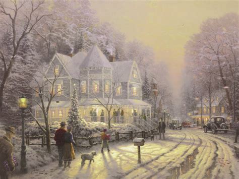 Thomas Kinkade art on canvas now available - Park West Gallery