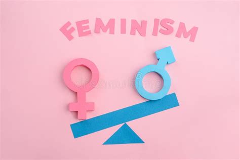 Feminismus Und Geschlechtszeichen Stockbild Bild Von Bewegung Weiblich 135409991