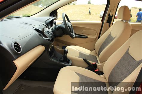 2015 Ford Figo Aspire Titanium 1.5 Diesel interior first drive review