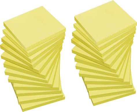 Buy Pads Yellow Sticky Notes X Inch Self Stick Notes For Office