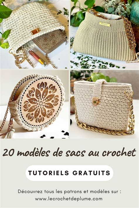 Mod Les De Sacs En Crochet En Sac Au Crochet Mod Les De Sac