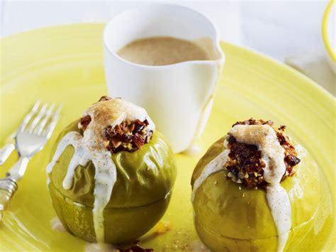 Baked Stuffed Apples With Spiced Yoghurt Womens Weekly Food