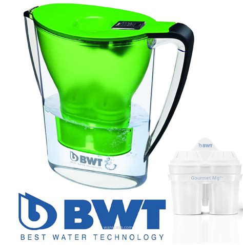 Bwt Gourmet Magnesium Mineral Water Filter Jug 27 Litre 1 Filter