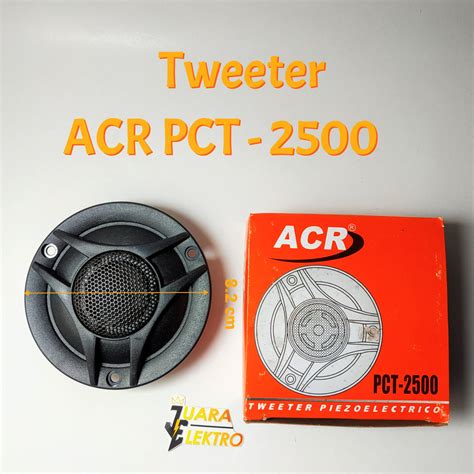 Jual Tweeter Acr Pct Twiter Acr Pct Kristal Piezo Shopee