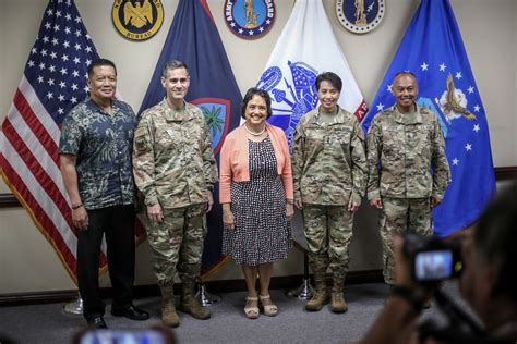 Dvids Images Lt Gen Marc Sasseville Vice Chief Of The National Guard Bureau Visits Guam