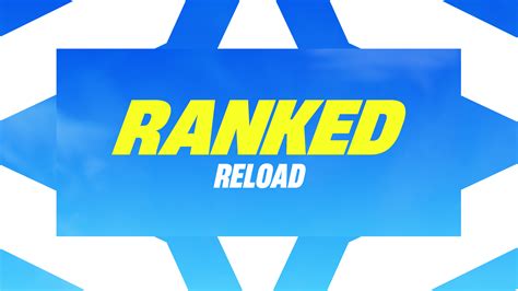 Ranked Reload Par Epic Fortnite