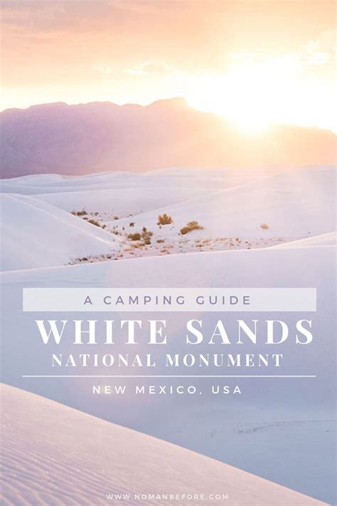 Tips for Camping in White Sands National Park