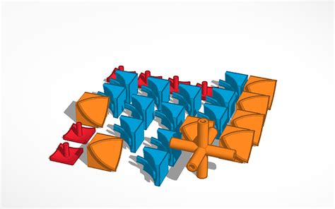 3d Design Rubiks Cube Parts Tinkercad