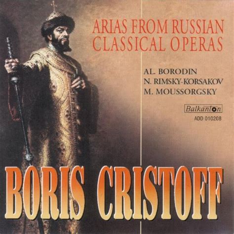 Boris Christoff Arias Form Russian Classical Operas Von Boris