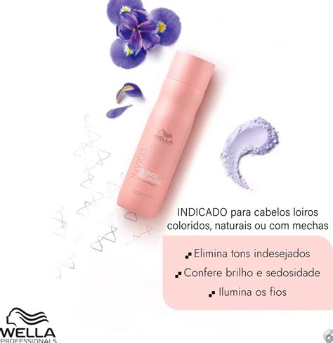 Shampoo Wella Invigo Blonde Recharge Beleza Na Web