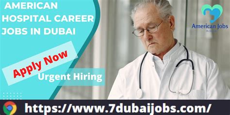 American Hospital Careers Jobs In Dubai Urgent Hiring Apply Now