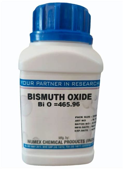 Bismuth Oxide Powder 500g 999 At Rs 1230kg In Hapur Id