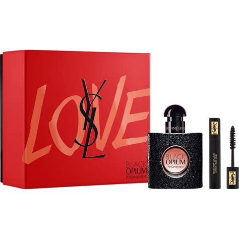 Yves Saint Laurent Black Opium Eau De Parfum Piece Gift Set