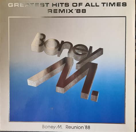 Rare Club Edition Boney M Reunion 88 Greatest Hits Of All Times