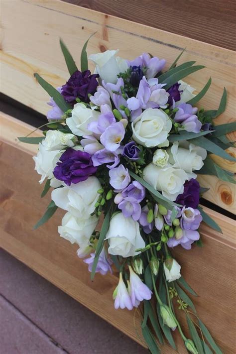 Long Stemmed Purple Freesia Wedding Bouquets Flower Bouquet Wedding