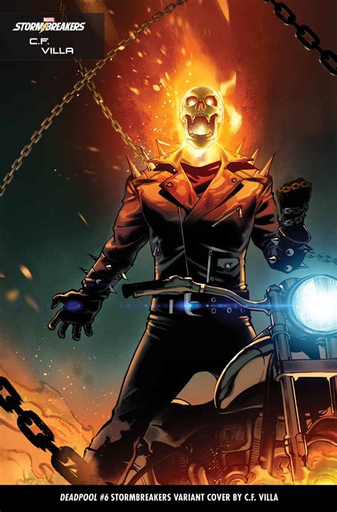 Marvel Comics Stormbreakers Celebrate New Ghost Rider Series With