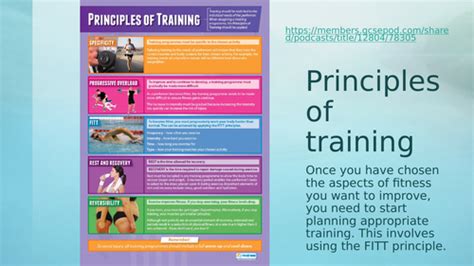 Level 2 Btec Sport Unit 1 Principles Of Training Lesson Powerpoint