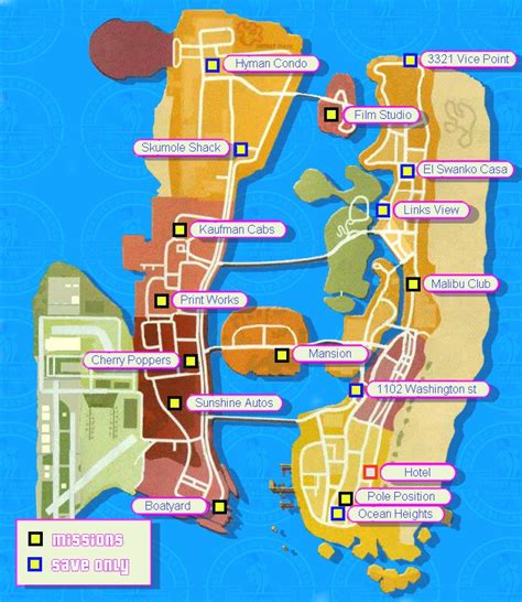 Gta Vice City Map Properties